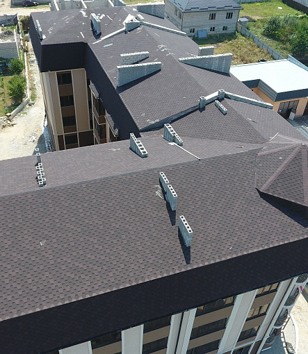 Bitumen Shingles, EUROPA, KARAT, Brown - 7