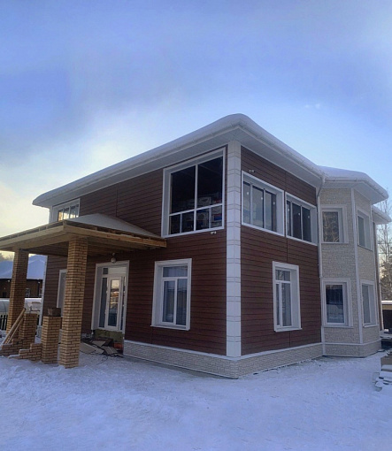 Siding, Series Lux, Type WOODEN BEAM, Color Almond - 4