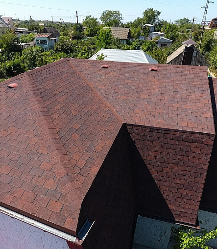 Bitumen Shingles, STANDARD, CROWN, Red - 7