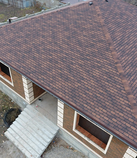 Bitumen Shingles, Series Premium, Collection Geneva, Color Coffee - 8