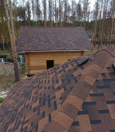 Bitumen Shingles, Series Premium, Collection Genoa, Color Coffee - 41