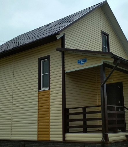 Siding, Series Premium, Type BLOCKHOUSE, Color Banana - 1