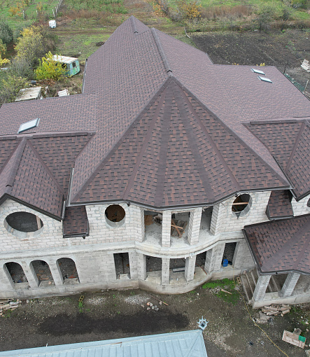Laminated shingles, DRAGON PREMIUM Series, Chestnut - 3