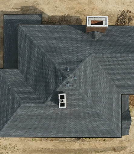 Bitumen Shingles, Series Premium, Collection Geneva, Color Fladen - 4