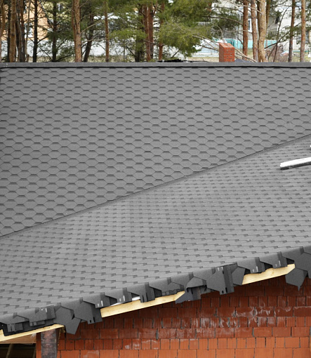 Bitumen Shingles, Series Standard, Collection Honeycomb, Color Grey - 4