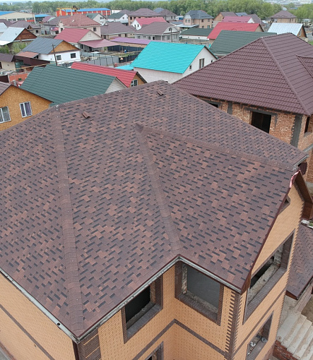 Bitumen Shingles, Series Premium, Collection Genoa, Color Coffee - 4