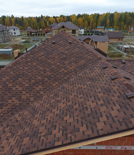 Bitumen Shingles, Series Premium, Collection Genoa, Color Coffee - 79