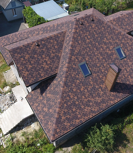 Bitumen Shingles, Series Premium, Collection Genoa, Color Cocoa - 11