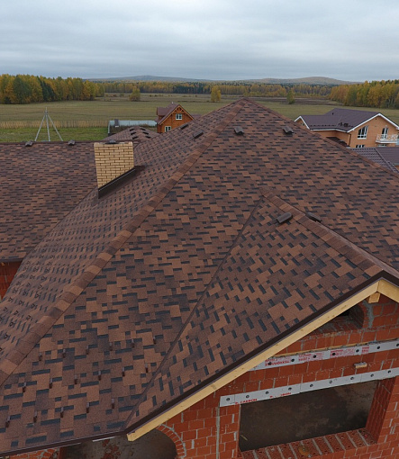 Bitumen Shingles, Series Premium, Collection Genoa, Color Coffee - 120