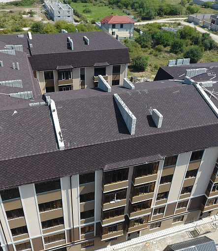 Bitumen Shingles, EUROPA, KARAT, Brown - 5