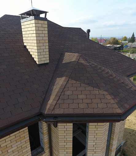 Bitumen Shingles, Series Premium, Collection Zurich, Color Peanut - 85