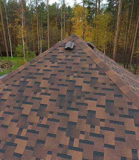 Bitumen Shingles, PREMIUM, GRANADA, Coffee - 3
