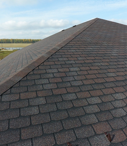 Bitumen Shingles, Series Premium, Collection Geneva, Color Raisins - 60