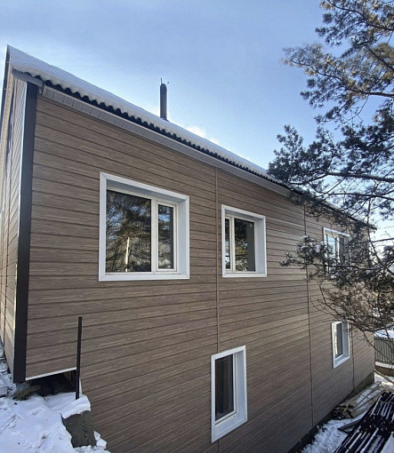Siding, Series Lux, Type WOODEN BEAM, Color Cedar - 1