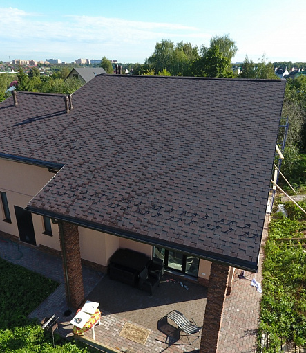 Bitumen Shingles, Series Premium, Collection Genoa, Color Cocoa - 14