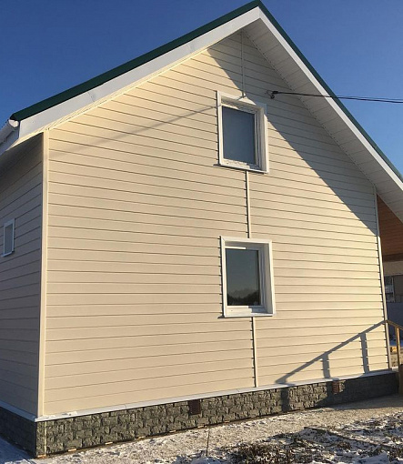 Siding, Series Premium, Type BLOCKHOUSE, Color Banana - 5