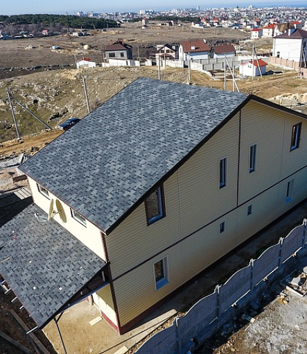 Bitumen Shingles, Series Premium, Collection Genoa, Color Cannoli - 4