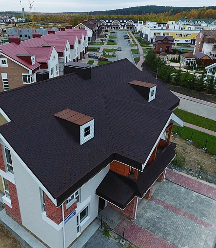 Bitumen Shingles, PREMIUM, GRANADA, Cocoa - 4