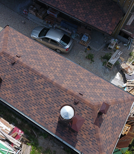 Bitumen Shingles, PREMIUM, GRANADA, Coffee - 8
