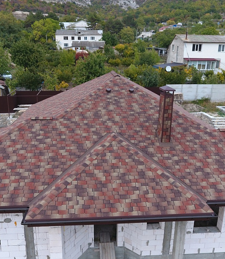 Bitumen Shingles, Series Premium, Collection Sapporo, Color Nutmeg - 27