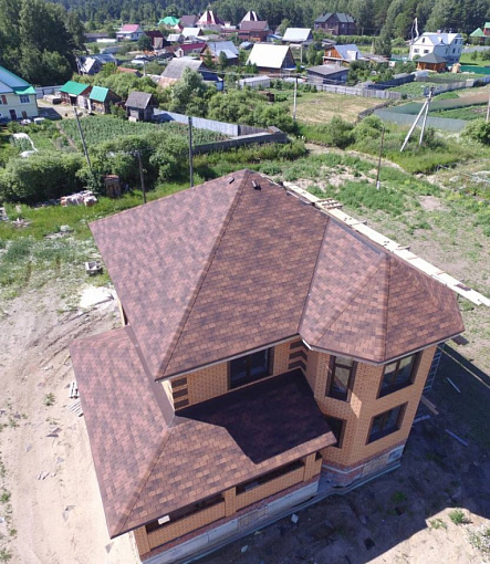 Bitumen Shingles, Series Premium, Collection Zurich, Color Coffee - 3
