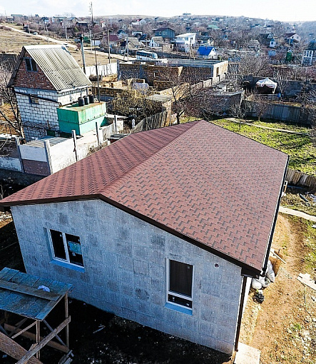 Bitumen Shingles, STANDARD, TETRIS, Red - 2