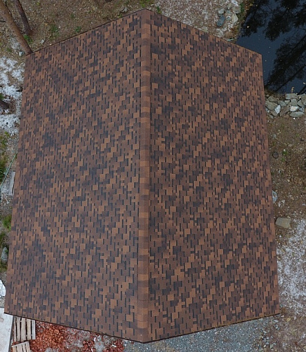 Bitumen Shingles, PREMIUM, GRANADA, Coffee - 1