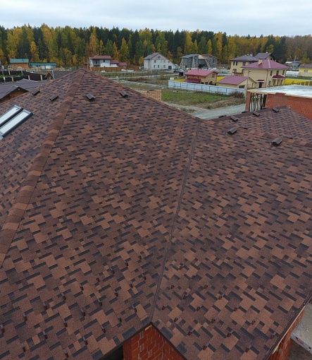 Bitumen Shingles, Series Premium, Collection Genoa, Color Coffee - 80