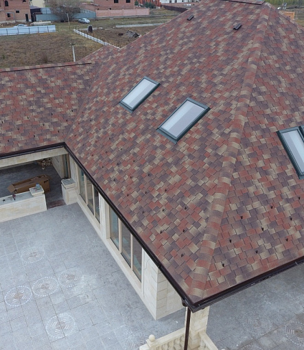 Bitumen Shingles, Series Premium, Collection Sapporo, Color Nutmeg - 16