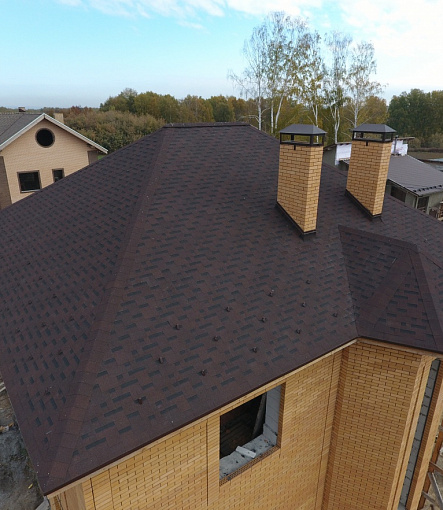 Bitumen Shingles, Series Premium, Collection Genoa, Color Cocoa - 7