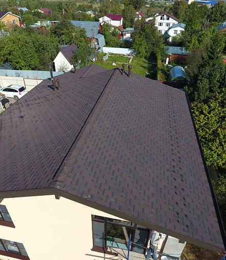 Bitumen Shingles, Series Premium, Collection Genoa, Color Cocoa - 10