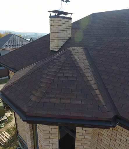 Bitumen Shingles, Series Premium, Collection Zurich, Color Peanut - 89