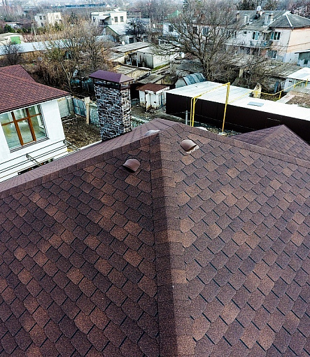 Bitumen Shingles, STANDARD, CROWN, Brown - 3