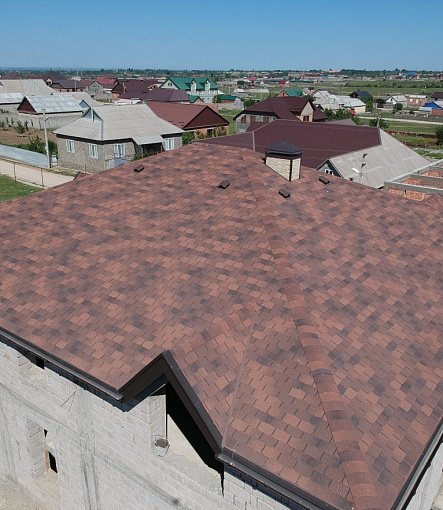 Bitumen Shingles, Series Premium, Collection Zurich, Color Coffee - 8