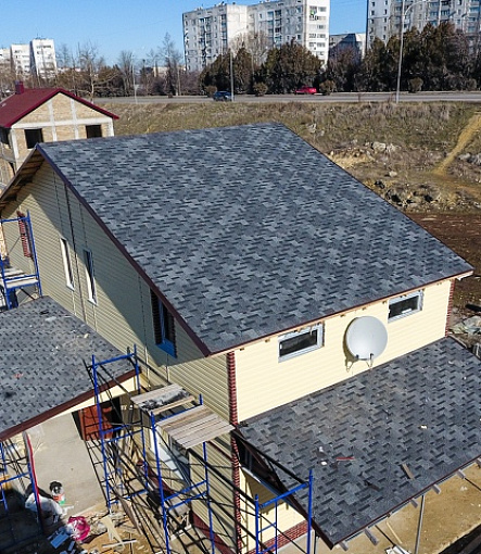 Bitumen Shingles, Series Premium, Collection Genoa, Color Cannoli - 1