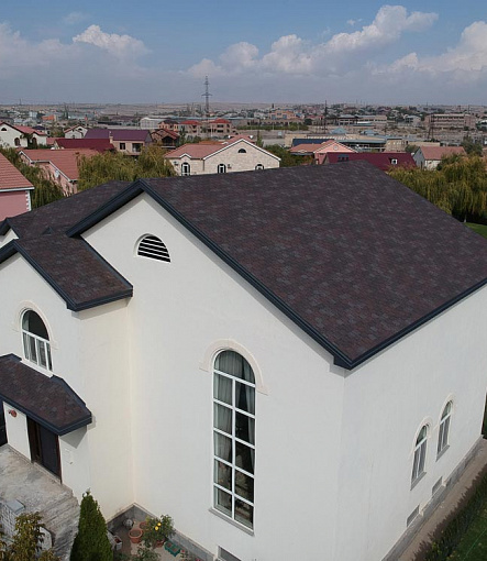 Bitumen Shingles, PREMIUM, ZURICH, Raisin - 1
