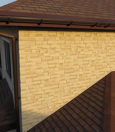 Bitumen Shingles, Series Premium, Collection Geneva, Color Peanut - 3