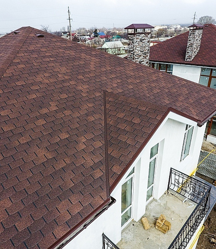 Bitumen Shingles, STANDARD, CROWN, Brown - 5