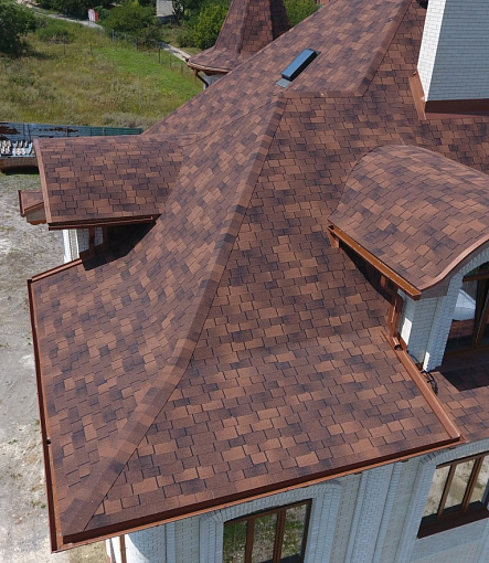 Bitumen Shingles, Series Premium, Collection Sapporo, Color Coffee - 12