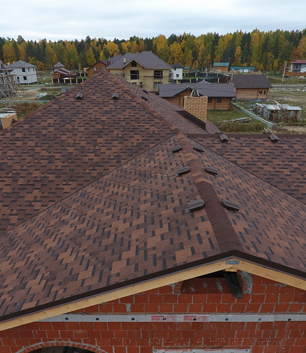 Bitumen Shingles, Series Premium, Collection Genoa, Color Coffee - 77