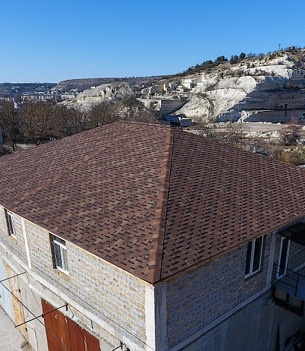 Bitumen Shingles, PREMIUM, GENOA, Amaretto - 1