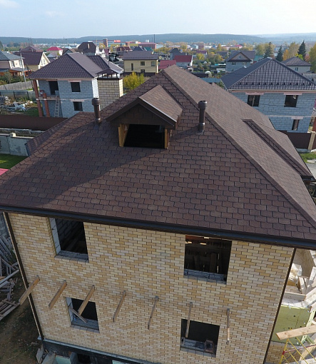 Bitumen Shingles, Series Premium, Collection Zurich, Color Peanut - 36