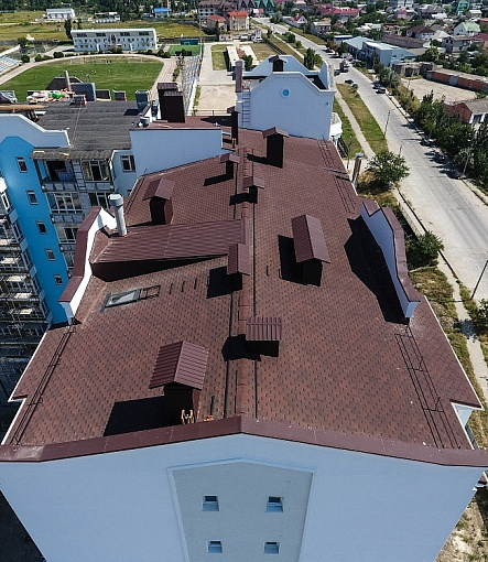 Bitumen Shingles, STANDARD, HONEYCOMB, Brown - 7