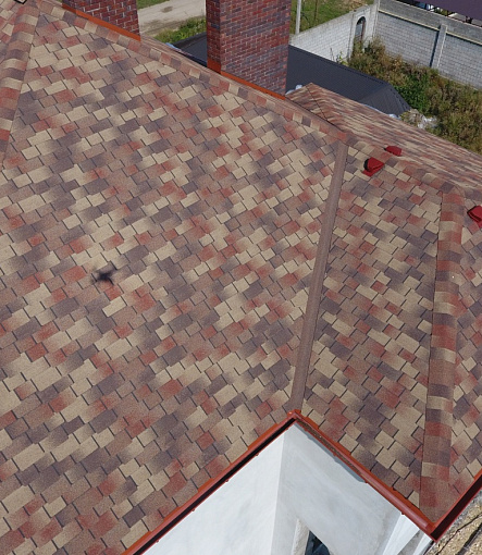 Bitumen Shingles, Series Premium, Collection Sapporo, Color Nutmeg - 9