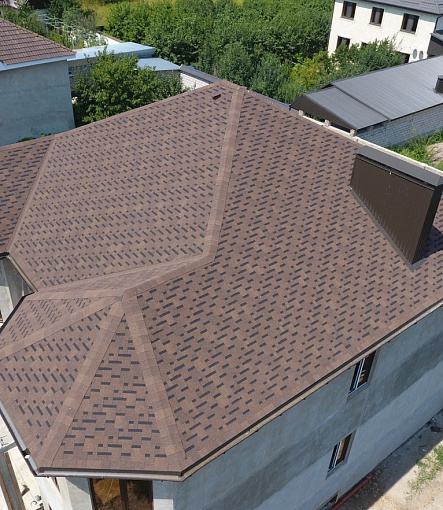 Bitumen Shingles, Series Premium, Collection Genoa, Color Sesame - 12