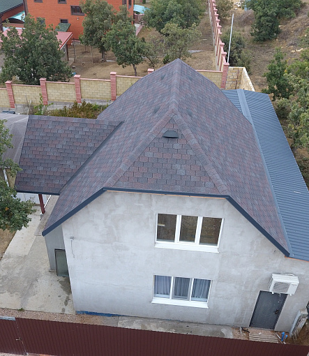 Bitumen Shingles, PREMIUM, ZURICH, Raisin - 1