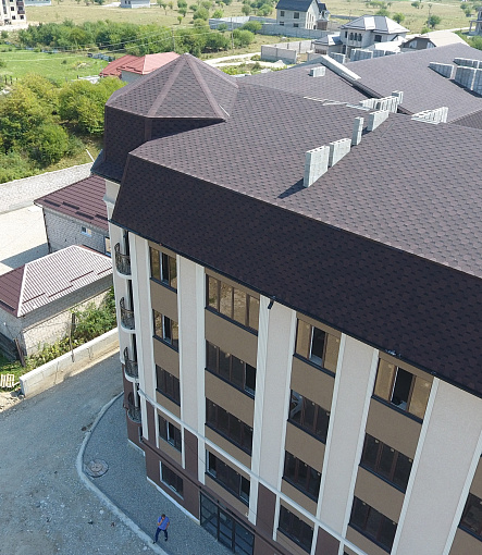 Bitumen Shingles, EUROPA, KARAT, Brown - 10