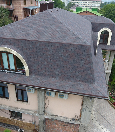 Bitumen Shingles, Series Premium, Collection Zurich, Color Raisins - 2