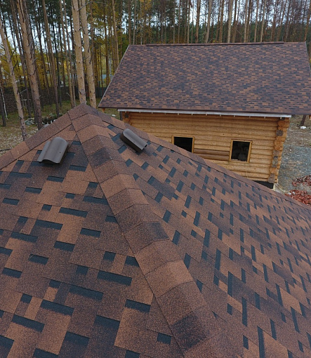 Bitumen Shingles, Series Premium, Collection Genoa, Color Coffee - 37