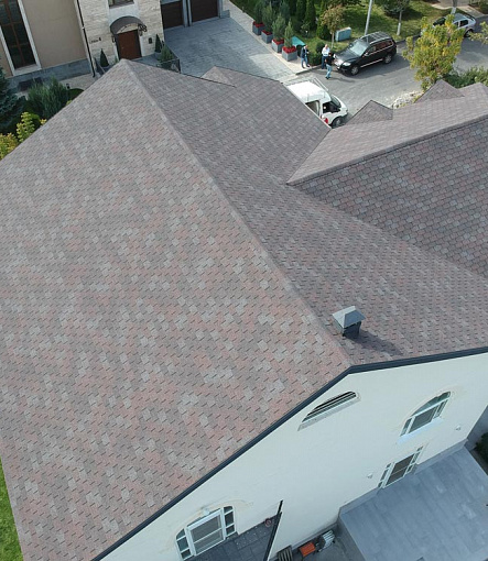 Bitumen Shingles, PREMIUM, ZURICH, Raisin - 3